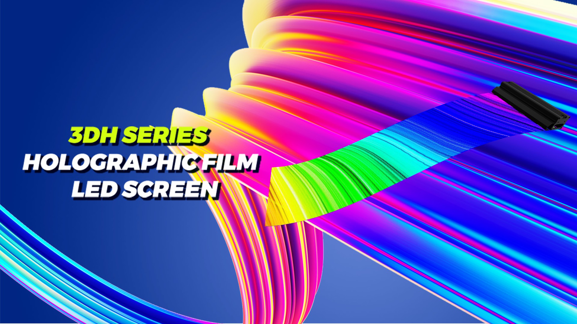 3DH series Holographic film LED screen
