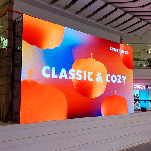 P3.91 Malaysia Mall Indoor LED Display Screen