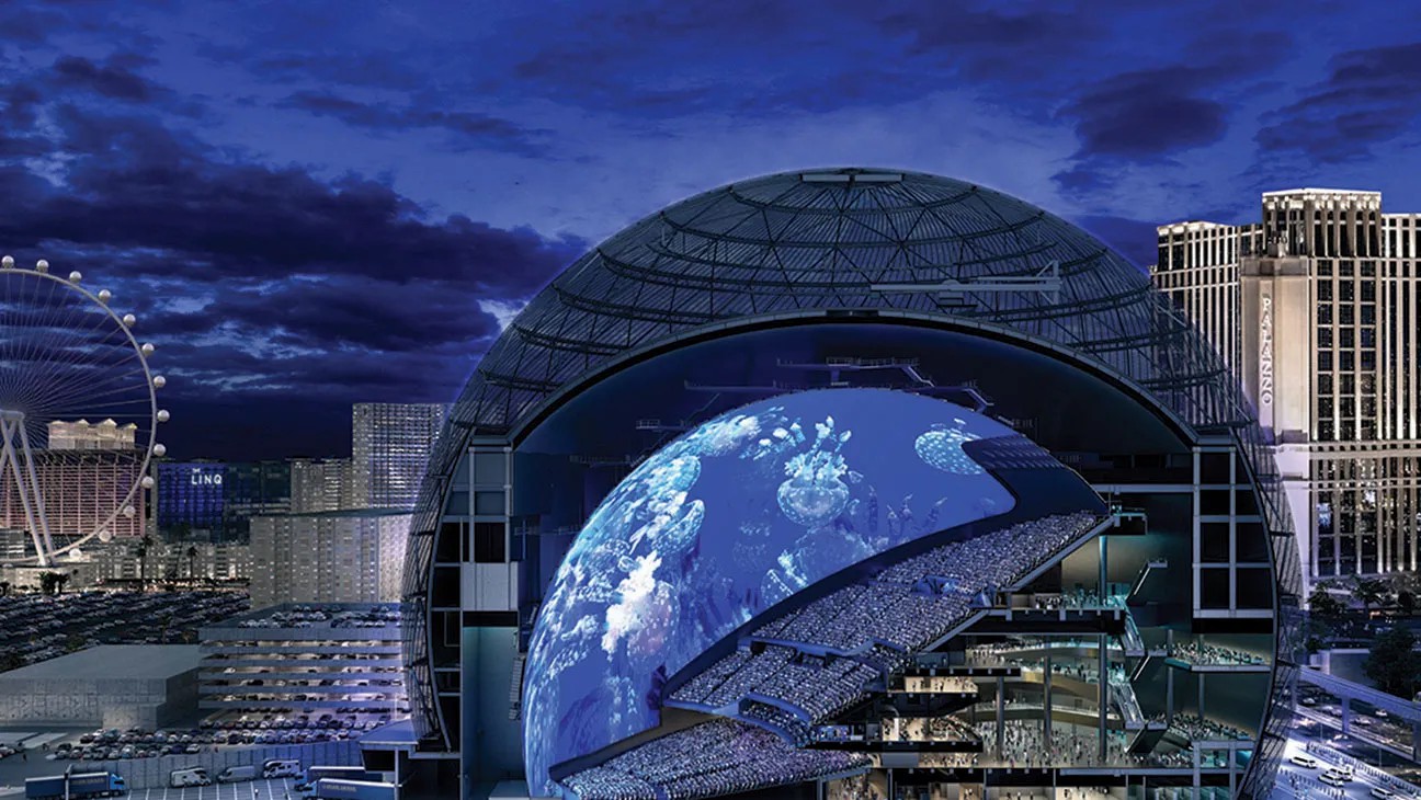 Exploring the future of entertainment with Sphere LED screen