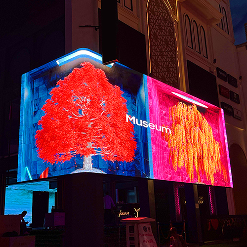 3D LED Display  for hotel in Finland