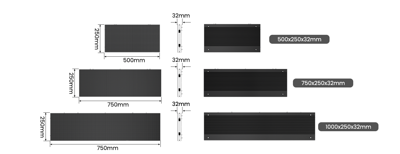 FU series Ultra stretched ultra thin LED Screen