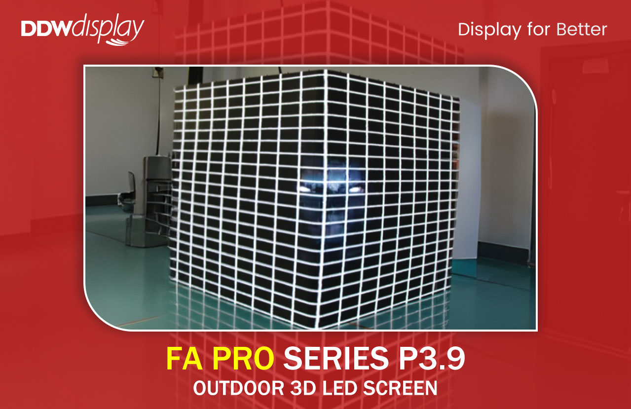 FA Pro Series P3.9 3D Outdoor Rental Led Screen