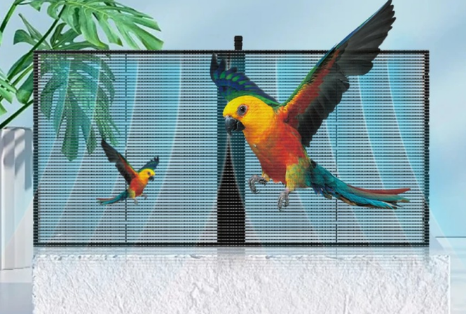 transparent LED display