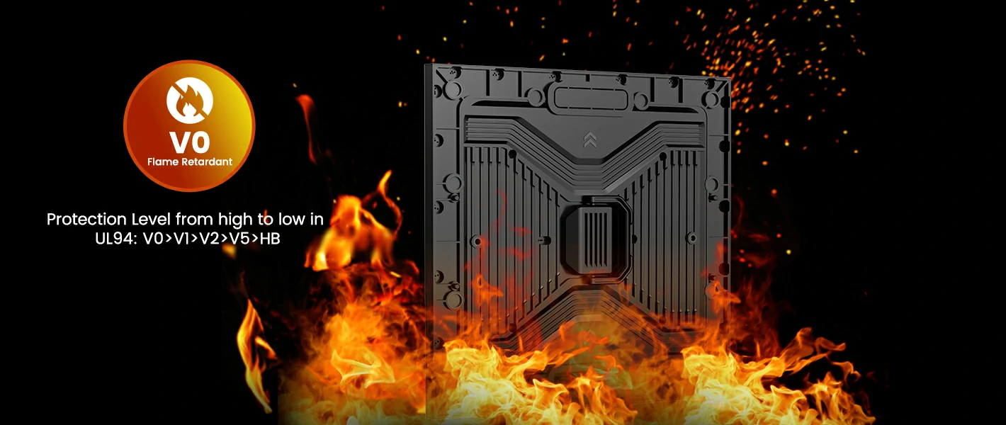 D Series V-0 flame-retardant cabinet material detail