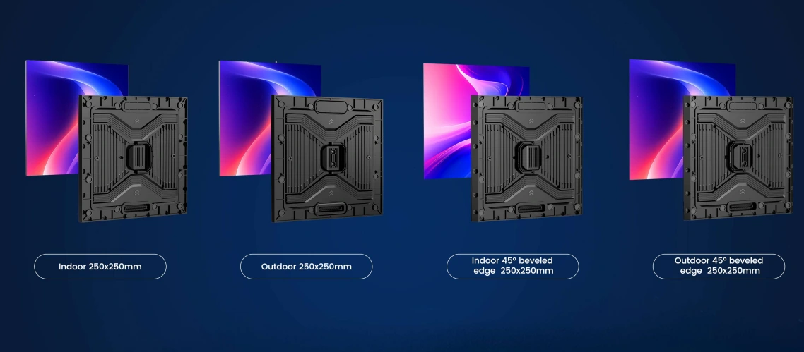 D Series front and rear serviceable LED module design