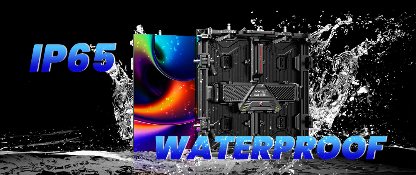 D Series IP65 waterproof outdoor LED screen protection